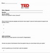 TED Talk Worksheet by Gina Curtis | Teachers Pay Teachers