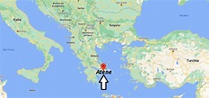 Dove si trova Atene - Dove si trova