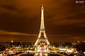 Papel de Parede - Torre Eiffel à noite, de Paris