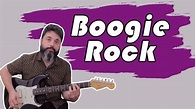 Boogie Rock con guitarra - YouTube