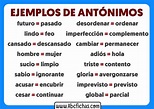 Que son los antonimos y ejemplos - ABC Fichas
