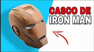 Como hacer el Casco de IRON MAN con cartón [How to make the IRON MAN ...