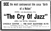 The Cry of Jazz: 1958's Highly Controversial Film on Jazz & Race in ...