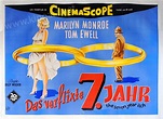 Verflixte 7. Jahr, Das - Deutsches A0 Filmplakat (84x118 cm) von 1955 ...