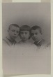 The Nijinsky Children (Vaslav, Bronislava and Stanislav), ca. 1897 ...