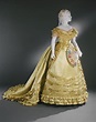 Charles Frederick Worth, Evening Bodice And Skirt, C. 1866–68, Yellow ...