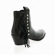 Elizabeth Stuart chaussures boots cuir noir Val 329