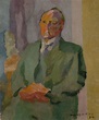 Jacques Villon (1875-1963) , Portrait de Mr J. Patrelle ou Le Rentier ...