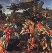 L Adoration des Mages de Paolo Uccello (1397-1475, Italy ...