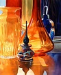 ""Hide and Seek" Art Glass Watercolor, Paul Jackson" by Paul Jackson ...