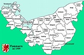Pommern Landkarte