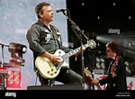 James Dean Bradfield of the Manic Street Preachers performs on stage at ...