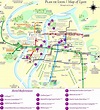 Stadtplan von Lyon | Detaillierte gedruckte Karten von Lyon, Frankreich ...