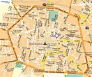 Map of Bologna, IT. | Bolonia