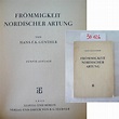 Frömmigkeit nordischer Artung by Hans F. K. Günther:: (1943) | Galerie ...