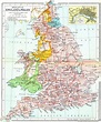 Medieval England Map