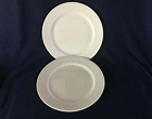 Crate & Barrel PALAZZO 2 Dinner Plate s 11" Spal Porcelain Portugal # ...