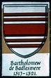 de Badlesmere, Bartholomew 1317-1321 | The Heraldry Society