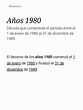 Años 1980 - Wikipedia, La Enciclopedia Libre | PDF