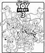 Dibujos de Toy Story 3 para Colorear, Pintar e Imprimir - DibujosOnline.Net