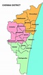 Chennai Important Places ,Chennai Map - Infoandopinion