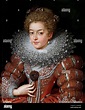 Elisabeth von Frankreich, Königin von Spanien. Porträt von Isabella von ...