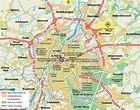 Map of Brussels (Belgium) - Map in the Atlas of the World - World Atlas