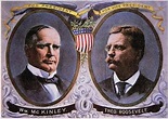 Campaign poster for William Mckinley (1843-1901) as President and ...