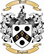 Pratt Family Crest from England by The Tree Maker