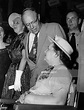 Senator Robert Taft , American politician, with his wife after being ...