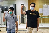 組圖：林卓廷許智峯獲保釋 民眾到場聲援 | 釋放 | 西九龍裁判法院 | 香港 | 大紀元