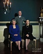 Harry Truman In Family Portrait by Bettmann