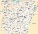 Nashville Arkansas Karte