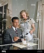 DICK POWELL with his wife June Allyson in 1946 Stock Photo - Alamy