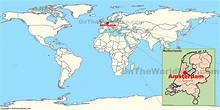 Amsterdam on the World Map - Ontheworldmap.com