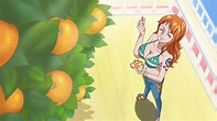 Image - Nami Eating a Tangerine.png | One Piece Wiki | FANDOM powered ...