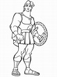 Hercules – descargar gratis dibujos para colorear.