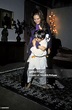 Claudia Cardinale And Son Patrick At Home In Italy. Claudia CARDINALE ...