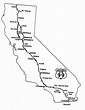 Historic Highway 99 Association of California - Routing of US 99 in ...