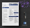 Fact Sheets Template