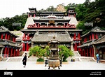 Qianshan Wulonggong Taoist Temple, Anshan, Liaoning Province, China Stock Photo, Royalty Free ...