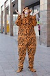 I Talk People Into Posing In A Tiger Suit | Bored Panda