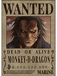 "Monkey D Dragon Wanted Poster One Piece" Poster for Sale by One Piece ...