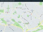 Callejero de Alcobendas | Plano y mapa. Tráfico en directo