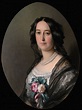 1855 Princess Feodora of Hohenlohe-Langenburg (1839-72) by William ...