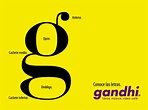 Arturo Haro/diseño gráfico: Publicidad de Gandhi