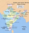 India Map With States And Capitals - Europe Map With Countries