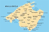 ᐅ Mallorca Karte (Map): Strände + Regionen der Insel Mallorca ☀
