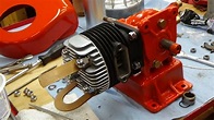 Assembling the 1950 Jacobsen engine, Pt 1 - YouTube