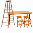 ULTIMATE Ladder, Table & Chairs Orange Playset for WWE Wrestling Action ...
